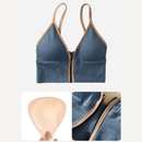 Top Deportivo para Mujer con Cierre Frontal