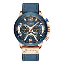 Reloj Curren Executive Cuero