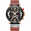 Reloj Curren Executive Cuero
